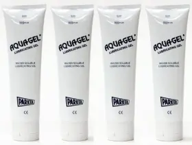 Tm80105 Lqiesdd Aquagel Lubricating Jelly 5 Oz Tube - Parker Laboratories Pack Of 4