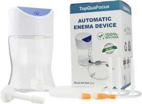 Luofunake 313101152104 Topquafocus Electric Enema Machine Electronic Coffee Bucket For Women Colo