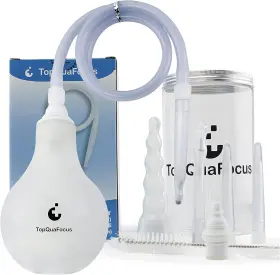 Luofunake 313105366354 Ouche Bulb With 5 Replaceable Nozzle And 27.56 Inch Silicone Tube Bpa Phthalates-cl
