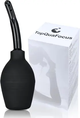 Luofunake 313114745768 Topquafocus 10oz Enema Bulb Anal Douche For Men Or Women 4.8ft Tip Vaginal D