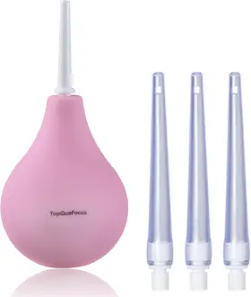 Luofuyiliao 313054230263 Topquafocus 8oz Enema Bulb Kit Anal And Vaginal Douche For Men Flushing