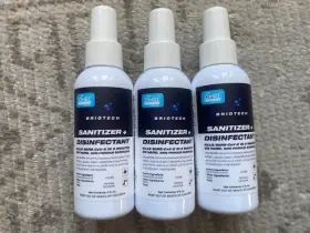 Lxr Biotech 855173003705 Sanitizer - Disinfectant 4 Fl Oz 3 Bottles New