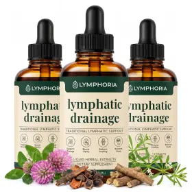 Lymphoria 199874702964 Lymphatic Drainage Drops Bloat Relief De Puff 2 Fl Oz Pack