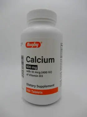 8-80681-13900-4 Major Rugby Calcium 600 Mg With 10mcg 400 Iu Of Vitamin D3 150 Tablets