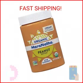 1899574 Maranatha Organic Creamy Peanut Butter 16 Ounce Jar