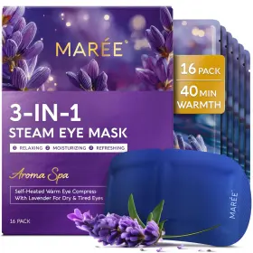 Maree 810177353744 Heated Eye Masks For Dry Eyes Steam Mask 16 Count Pack Of 1