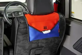 Marvel 589668400392 Comics Car Truck Tissue Holder Attaches To Headrest Red/blue New