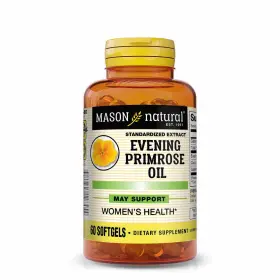 1284-60 Mason Natural Evening Primrose Oil 1000mg 60 Softgels Hormonal Balance Women