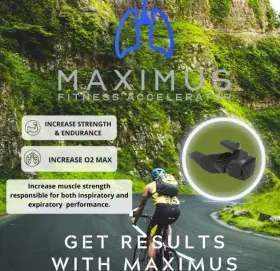 Maximus 860007972706 Fitness Accelerator Breathing Trainer For Lungs Created And Studied B