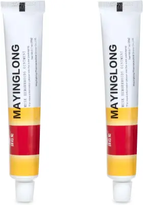 Fbammho1002 Mayinglong Musk Hemorrhoids Ointment 2 X 20g Tubes 40g - Maximum 1.4 Ounce