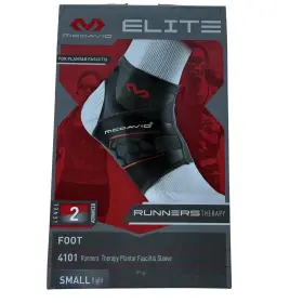 Md4101-01-32r Mcdavid Runners Therapy Plantar Fasciitis Sleeve 4101 Small Right Black Foot