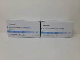 176-5729 Mckesson Mck Adhesive Remover Wipe 50 Per Box