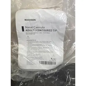 32640 Mckesson Nasal Cannula Adult Contoured Tip 25ft Crush Resistant Tubing