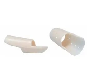 79-72244 Mckesson Mck Finger Splint Stax Plastic Left Or Right Hand Beige Size 4