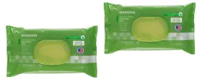 Flu48 Mckesson Flushable Wipes Green Aloe Chamomile Vitamin E 48 Count Ea 2-pack