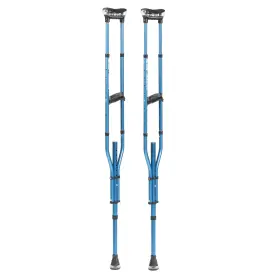 Md10300gr Md By Drive Md10300bl Lightweight Walking Crutch Adjustable 4 7 -6 300 Lb Gray Adult