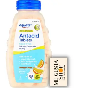 681131123679mgsoutpack01fba Me Gusta Shop Equate Extra Strength Sugar-free Antacid Chewable Tablets Orange Cream 750