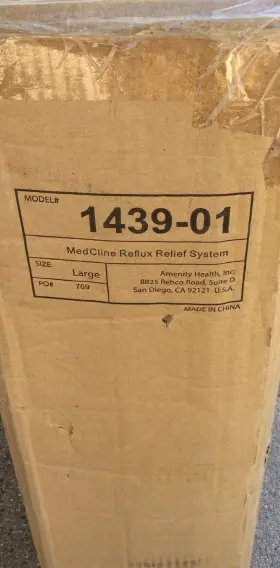1439-01 Medcline Reflux Relief System Model Size Large New In Box
