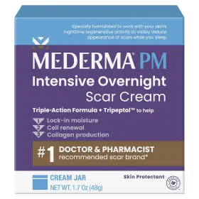Mederma 810000318117 Overnight Scar Cream Pm Intensive Advanced Treatment Tripeptol Works