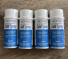 Tpr-cs60915-4-em Medi-first Aerosol Cold Spray Relieves Pains And Swelling 4 Oz Cans Pain Relief