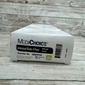 Abb4p45 Medichoice Medi Choice 4-panel Abdominal Binder Fits Up To 45in