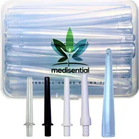 Medisential 689855987003 Enema Bucket Bag And Bulb Kit Nozzle Tips Box Of 12 - Assortment Hard So