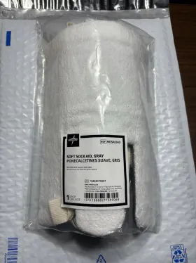 13424070007 Medline Gray Soft Sock Aid Lot