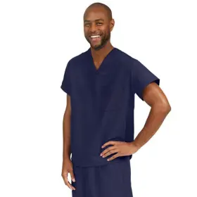 L-800nntl-ca Medline 800nntl-ca Performax Reversible V-neck Unisex Scrub Top/l-800nntl-ca