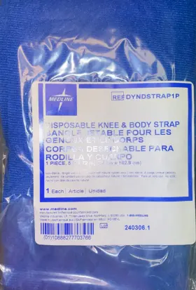 Dyndstrap1p Medline 20-pack Disposable Knee And Body Positioning Strap