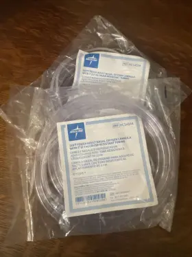 Hcs4514 Medline 7 Ft Ref - Soft-touch Adult Nasal Oxygen Cannula Sealed Set Of 2