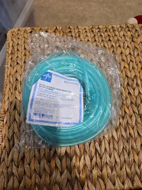 Hcs4540ftg Medline Hcs4550gb 50 Green Crush Resistant Oxygen Tubing Standard Connect New
