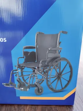 K3186n24srkd Medline New K3 Guardian Adult 18 Inch Seat Width Lightweight Wheelchair 300lb Capacity