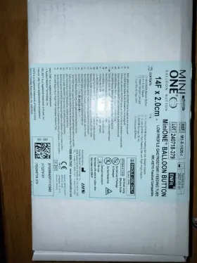 M1-5-1420-i Medline Minione 14f Balloon Button 2.0cm