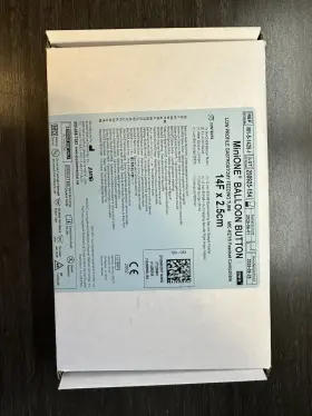 M151425i Medline Mini One Balloon Button 14f 2.5cm
