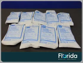 Mds251504lf Medline New Lot Of 9 X-ray Detectable Lap Sponges 4 Inch X 18