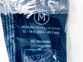 Mds601m2 Medline Hemo-force Intermittent Dvt Calf 1 Pair Medium 12-18in -