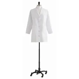 Mdt11wht10e Medline Womens Classic Staff Length Lab Coats/size 10/mdt11wht10e