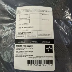 Mdt82705cs Medline Heel Raiser Ultra Protection Boot Padded Blue New