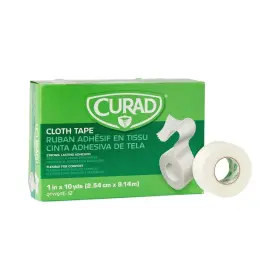 Non270101 Medline Curad Cloth Adhesive Tape 1 Inch X 10 Yd. Box Of 12 Rolls