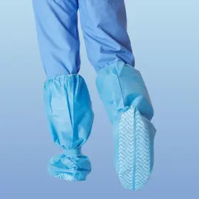 Non27144 Medline Fluid-proof Skid-free Boot Covers Lg 50/box