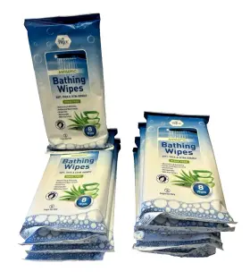 Mpr-41077 Medpride Med Pride Rinse Free Antiseptic Bathing Wipes 11 Packs 8 Each Elderly Sick Care