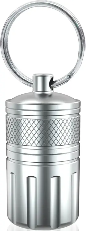 Meecn 610895574847 Pill Crusher And Cases Medicine To Fine Powder Stainless Steel Crushes Silver