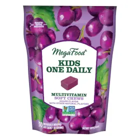 Megafood 051494103746 Kids One Daily Soft Chews Grape 30 Chewable