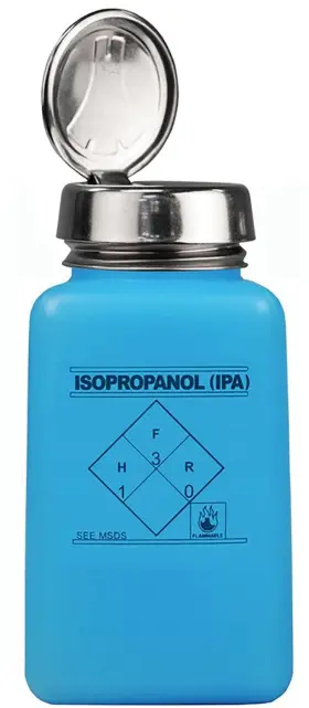Mda-5790 Menda 6 Oz. One-touch Liquid Dispenser Pump Bottle For Ipa Hdpe And Ldpe Material