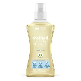 1793901491 Method Liquid Laundry Detergent 53.5 Fl Oz Free And Clear Fragrance Stain Remover