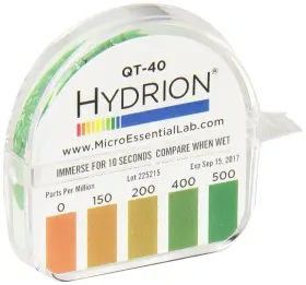 Qt-40 Microessential Micro Esential Quat Dispenser 0-500 Ppm 10 Roll Box