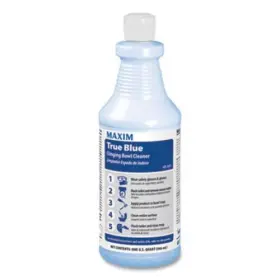 03090012 Midlab True Blue Clinging Bowl Cleaner Mint Scent 32 Oz Bottle