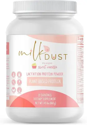 Milk Dust 696528015659 Protein Powder 660g Breastfeeding For Nursing Moms Lactation Support