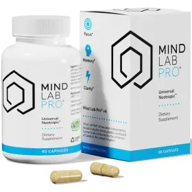 Mind Lab Pro 690299577002 Brain Supplement Mlp V4 Nootropic Focus Memory 60 Count Universal