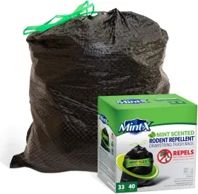 Mx3335b40f Mint-x Rodent Repellent Outdoor Home And 40 Count Pack Of 1 Black